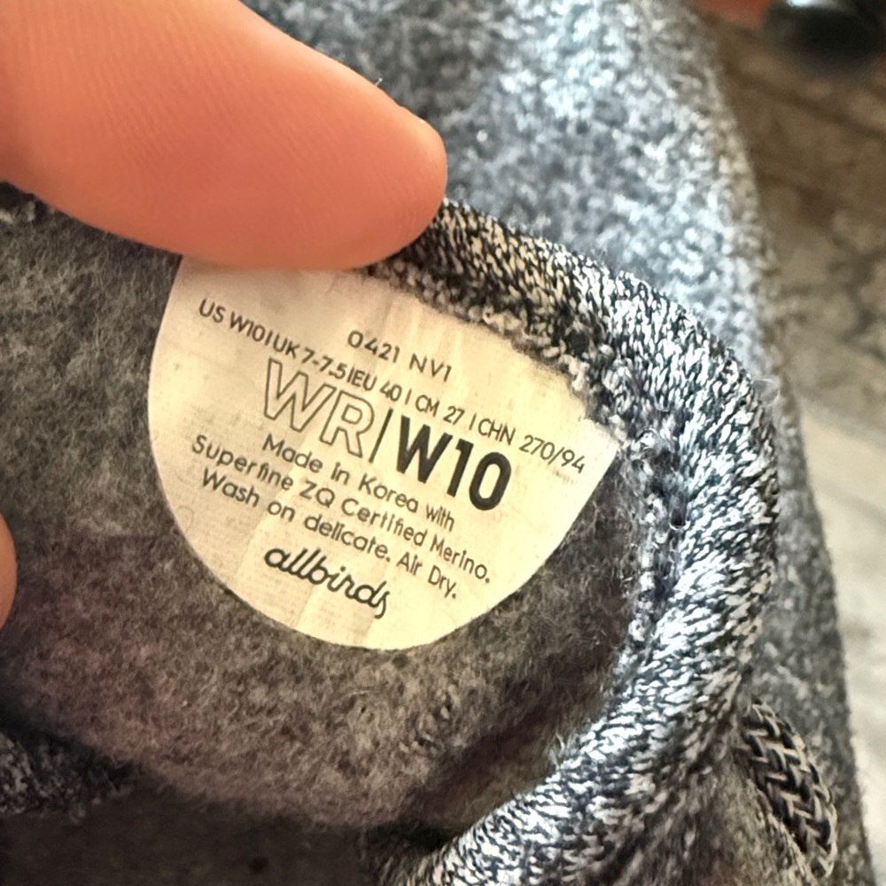 Women's Wool Runner size 10 - Picture 6 of 6